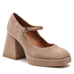 R.Polański Chaussures Basses R.POLAŃSKI - 1453 Cappucino Zamsz Beige