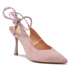 R.Polański Mules Et Sandales Sandales R.POLAŃSKI - 1421 Różowy Zamsz Rose