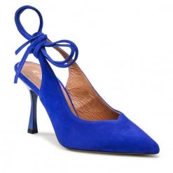 R.Polański Mules Et Sandales Sandales R.POLAŃSKI - 1421 Chaber Zamsz Bleu