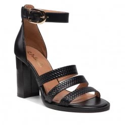 R.Polański Mules Et Sandales Sandales R.POLAŃSKI - 1452 Czarny Polina 550 Lico Noir