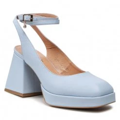 R.Polański Mules Et Sandales Sandales R.POLAŃSKI - 1491 Błekit Polana Lico 584 Bleu