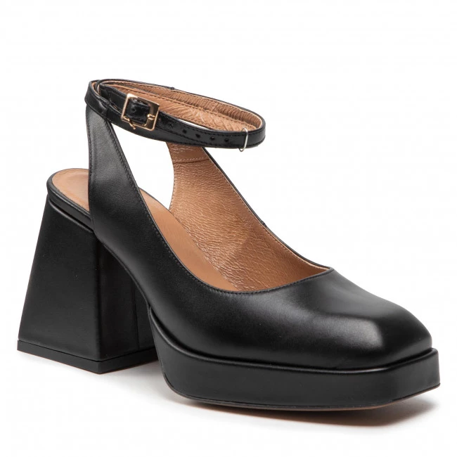 R.Polański Mules Et Sandales Sandales R.POLAŃSKI - 1491 Czarny Polina 550 Lico Noir 1 R.Polański Mules Et Sandales Sandales R.POLAŃSKI - 1491 Czarny Polina 550 Lico Noir