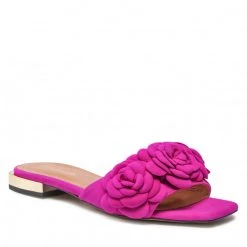 R.Polański Mules Et Sandales Mules / Sandales De Bain R.POLAŃSKI - 1281 Fuksja Zamsz Rose