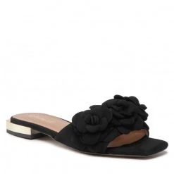 R.Polański Mules Et Sandales Mules / Sandales De Bain R.POLAŃSKI - 1281 Czarny Zamsz Noir