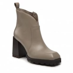 Bottes Et Autres Bottines R.Polański - 1515 Cappucino Lico Marron