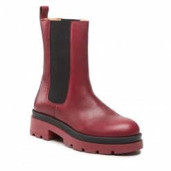 Bottes Et Autres Bottines Chelsea R.Polański - 1559 Bordowy Lico Bordeaux