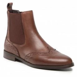 Bottes Et Autres Bottines Chelsea R.Polański - 1566 Brązowy Lico Marron