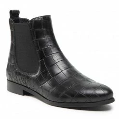 Bottes Et Autres Bottines Chelsea R.Polański - 1567 Czarny Snake Noir