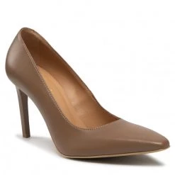 Chaussures Basses Talons Aiguilles R.Polański - 1572 Brązowy Lico 1 Marron