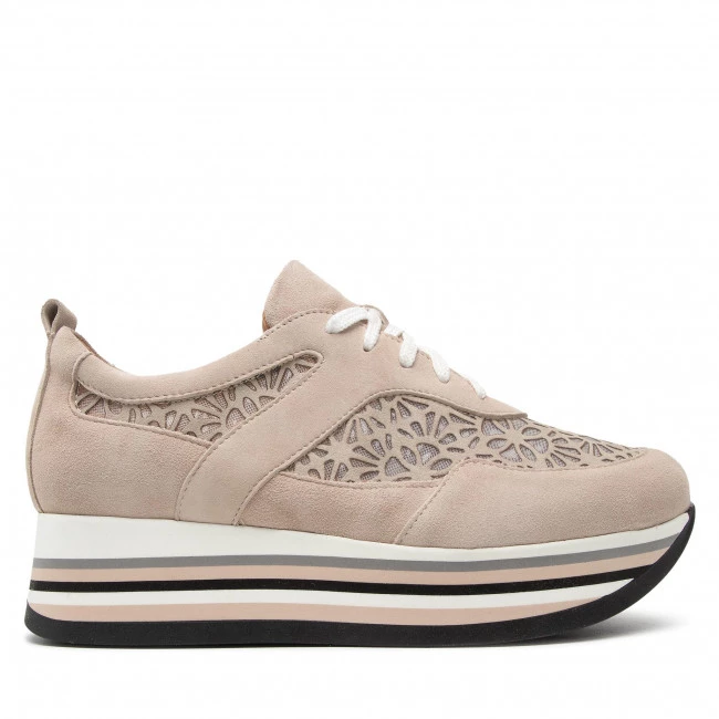 R.Polański Chaussures Basses Sneakers R.POLAŃSKI - 1481 Beżowy Zamsz Beige 2 R.Polański Chaussures Basses Sneakers R.POLAŃSKI - 1481 Beżowy Zamsz Beige – Image 2