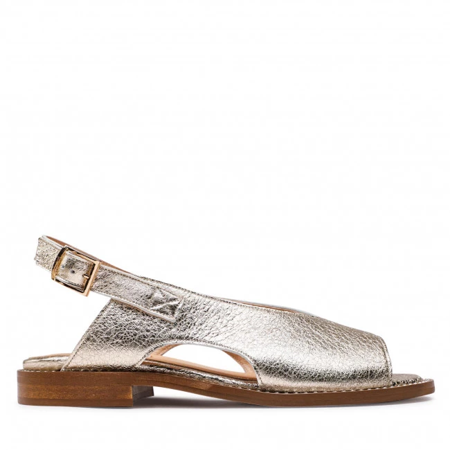 R.Polański Mules Et Sandales Sandales R.POLAŃSKI - 1440 Złoty Kryształ Or 2 R.Polański Mules Et Sandales Sandales R.POLAŃSKI - 1440 Złoty Kryształ Or – Image 2