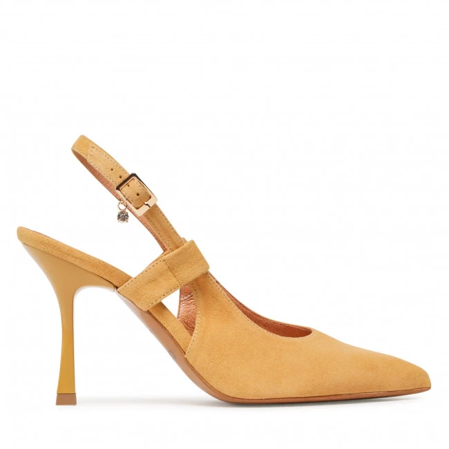 R.Polański Mules Et Sandales Sandales R.POLAŃSKI - 1442 Yellow Zamsz Jaune 2 R.Polański Mules Et Sandales Sandales R.POLAŃSKI - 1442 Yellow Zamsz Jaune – Image 2