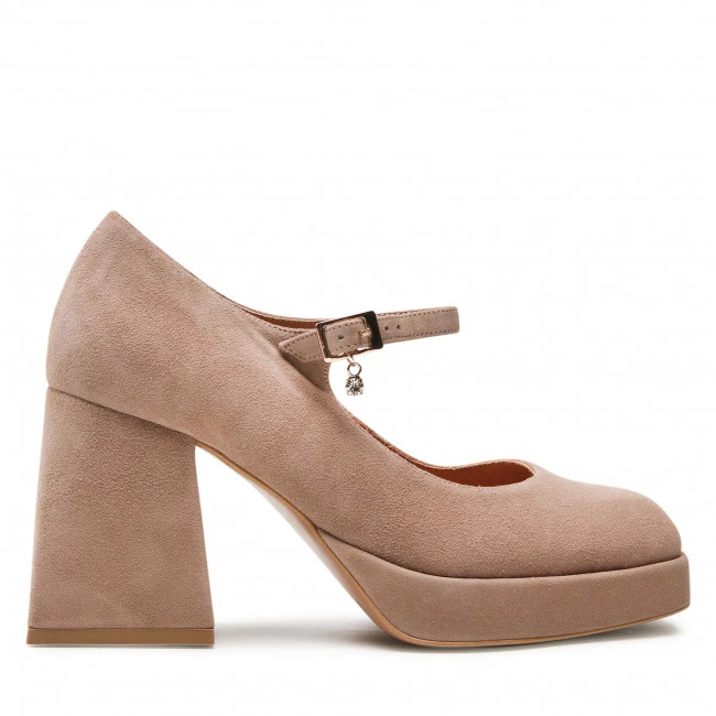 R.Polański Chaussures Basses R.POLAŃSKI - 1453 Cappucino Zamsz Beige 2 R.Polański Chaussures Basses R.POLAŃSKI - 1453 Cappucino Zamsz Beige – Image 2