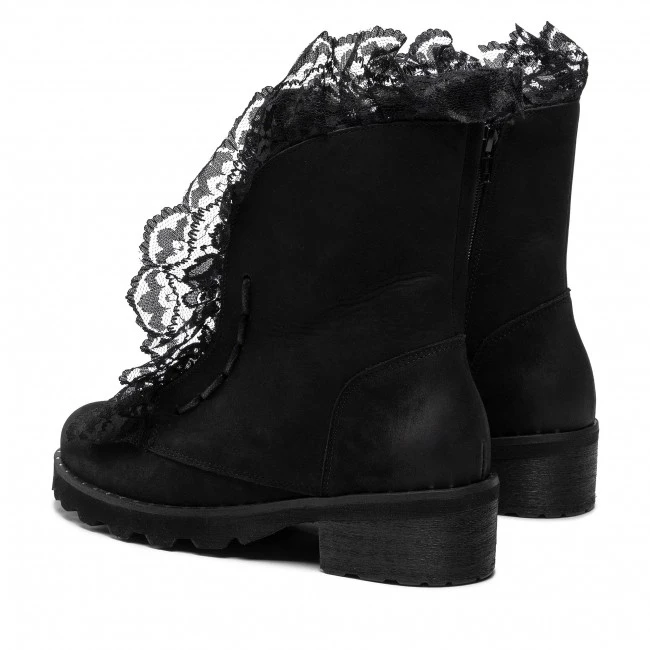 R.Polański Bottes Et Autres Bottines R.POLAŃSKI - 0890/K Czarny Nubuk Noir 3 R.Polański Bottes Et Autres Bottines R.POLAŃSKI - 0890/K Czarny Nubuk Noir – Image 3