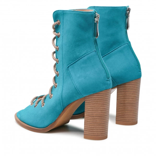 R.Polański Bottes Et Autres Bottines R.POLAŃSKI - 1406 Turkusowy Zamsz Bleu 3 R.Polański Bottes Et Autres Bottines R.POLAŃSKI - 1406 Turkusowy Zamsz Bleu – Image 3