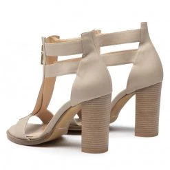 R.Polański Mules Et Sandales Sandales R.POLAŃSKI - 1410 Beżowy Lico Beige -R.Polański Soldes Magasin 03 0000300017302 pa