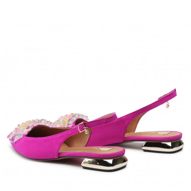 R.Polański Mules Et Sandales Sandales R.POLAŃSKI - 1015/L Fuksja Zamsz Violet 3 R.Polański Mules Et Sandales Sandales R.POLAŃSKI - 1015/L Fuksja Zamsz Violet – Image 3