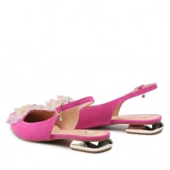 R.Polański Mules Et Sandales Sandales R.POLAŃSKI - 1015/L Magnolia Zamsz Rose -R.Polański Soldes Magasin 03 0000300596432 rz