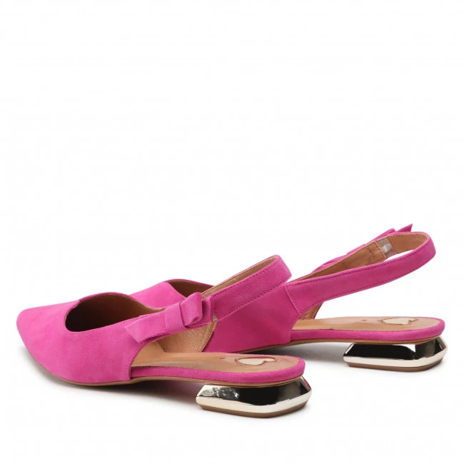 R.Polański Mules Et Sandales Sandales R.POLAŃSKI - 1017/L Magnolia Zamsz Rose 3 R.Polański Mules Et Sandales Sandales R.POLAŃSKI - 1017/L Magnolia Zamsz Rose – Image 3