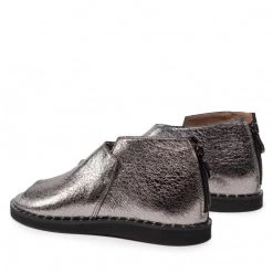 R.Polański Mules Et Sandales Sandales R.POLAŃSKI - 1464 Ciemny Nikiel Kryształ Argent -R.Polański Soldes Magasin 03 0000300698808 mk