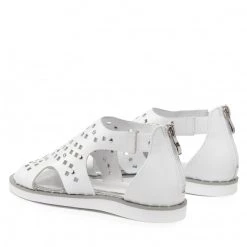 R.Polański Mules Et Sandales Sandales R.POLAŃSKI - 1468 Biały Lico Blanc -R.Polański Soldes Magasin 03 0000300703618 mk