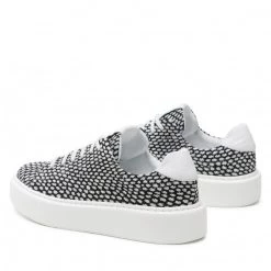 R.Polański Chaussures Basses Sneakers R.POLAŃSKI - 1476 Biały/Czarny Noir -R.Polański Soldes Magasin 03 0000300708279 rz