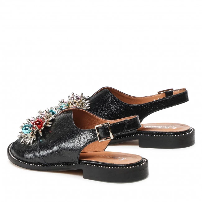 R.Polański Mules Et Sandales Sandales R.POLAŃSKI - 1438 Czarny Kryształ Noir 3 R.Polański Mules Et Sandales Sandales R.POLAŃSKI - 1438 Czarny Kryształ Noir – Image 3