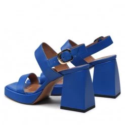 R.Polański Mules Et Sandales Sandales R.POLAŃSKI - 1451 Chaber Polina 561 Lico Bleu -R.Polański Soldes Magasin 03 0000300718810 rz