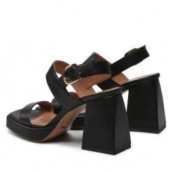 R.Polański Mules Et Sandales Sandales R.POLAŃSKI - 1451 Czarna Polina Lico Noir -R.Polański Soldes Magasin 03 0000300719053 rz