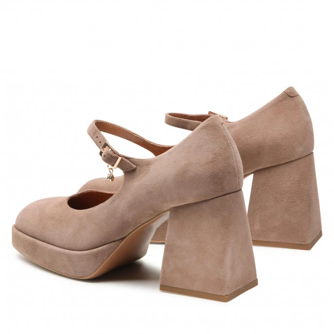 R.Polański Chaussures Basses R.POLAŃSKI - 1453 Cappucino Zamsz Beige 3 R.Polański Chaussures Basses R.POLAŃSKI - 1453 Cappucino Zamsz Beige – Image 3