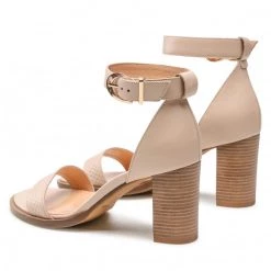 R.Polański Mules Et Sandales Sandales R.POLAŃSKI - 1450 Beżowy Lico Beige -R.Polański Soldes Magasin 03 0000300721308 rz