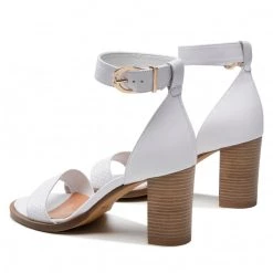 R.Polański Mules Et Sandales Sandales R.POLAŃSKI - 1450 Biały Polina Lico Blanc -R.Polański Soldes Magasin 03 0000300721384 is