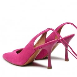 R.Polański Mules Et Sandales Sandales R.POLAŃSKI - 1421 Magnolia Zamsz Rose -R.Polański Soldes Magasin 03 0000300723951 rz