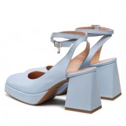 R.Polański Mules Et Sandales Sandales R.POLAŃSKI - 1491 Błekit Polana Lico 584 Bleu -R.Polański Soldes Magasin 03 0000300725719 rz