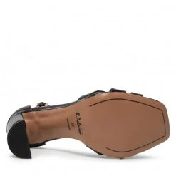 R.Polański Mules Et Sandales Sandales R.POLAŃSKI - 1489 Czarny Polina 550 Lico Noir -R.Polański Soldes Magasin 03 0000300728147 st 1