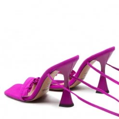 R.Polański Mules Et Sandales Sandales R.POLAŃSKI - 1324 Fuksja Zamsz Rose -R.Polański Soldes Magasin 03 0000300731192 mk