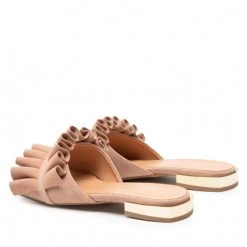 R.Polański Mules Et Sandales Mules / Sandales De Bain R.POLAŃSKI - 1282 Beżowy Zamsz Beige -R.Polański Soldes Magasin 03 0000300731437 mk