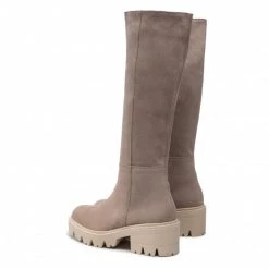 R.Polański Bottes Et Autres Bottes R.POLAŃSKI - 1408 Cappucino Zamsz Beige -R.Polański Soldes Magasin 03 0000301594871 plj
