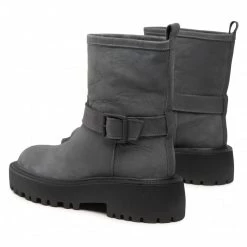 Bottes Et Autres Bottines R.Polański - 1563 Grafit Nubuk Gris -R.Polański Soldes Magasin 03 0000301596677 ki