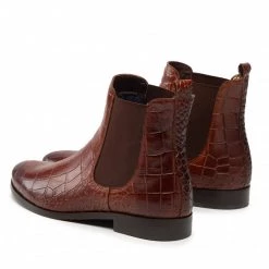 R.Polański Bottes Et Autres Bottines Chelsea R.POLAŃSKI - 1567 Brązowy Snake Marron -R.Polański Soldes Magasin 03 0000301597186 mg 1