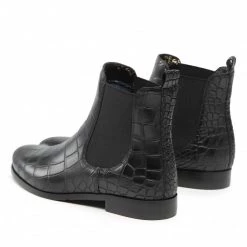 Bottes Et Autres Bottines Chelsea R.Polański - 1567 Czarny Snake Noir -R.Polański Soldes Magasin 03 0000301599272 mg