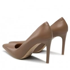 Chaussures Basses Talons Aiguilles R.Polański - 1572 Brązowy Lico 1 Marron -R.Polański Soldes Magasin 03 0000301600756 ks