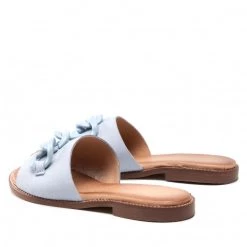 R.Polański Mules Et Sandales Mules / Sandales De Bain R.POLAŃSKI - 1463 Błekitny Lico Bleu -R.Polański Soldes Magasin 03 0000300698303 swa