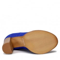 R.Polański Bottes Et Autres Bottines R.POLAŃSKI - 1406 Chaber Zamsz Bleu -R.Polański Soldes Magasin 04 0000300011782 rz