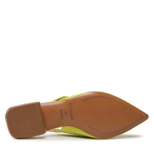 R.Polański Mules Et Sandales Sandales R.POLAŃSKI - 1017/L Limonka Zamsz Vert 4 R.Polański Mules Et Sandales Sandales R.POLAŃSKI - 1017/L Limonka Zamsz Vert – Image 4
