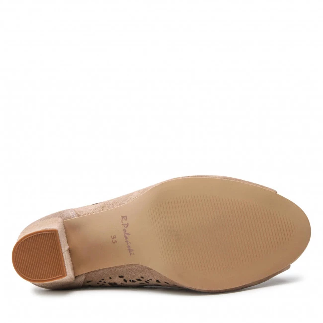 R.Polański Bottes Et Autres Bottines R.POLAŃSKI - 1469 Beżowy Zamsz Beige 4 R.Polański Bottes Et Autres Bottines R.POLAŃSKI - 1469 Beżowy Zamsz Beige – Image 4