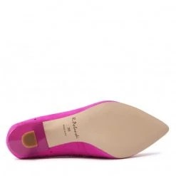 R.Polański Chaussures Basses R.POLAŃSKI - 1473 Fuksja Zamsz Rose -R.Polański Soldes Magasin 04 0000300705421 rz