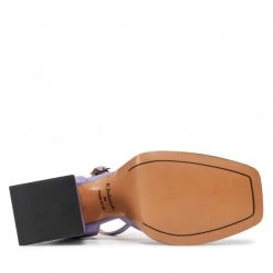 R.Polański Chaussures Basses R.POLAŃSKI - 1454 Fioletowy Polina 288 Lico Violet -R.Polański Soldes Magasin 04 0000300715390 rz