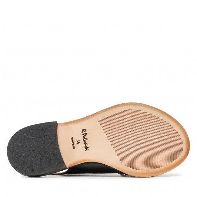 R.Polański Mules Et Sandales Sandales R.POLAŃSKI - 1438 Czarny Kryształ Noir 4 R.Polański Mules Et Sandales Sandales R.POLAŃSKI - 1438 Czarny Kryształ Noir – Image 4