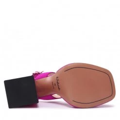 R.Polański Mules Et Sandales Sandales R.POLAŃSKI - 1451 Fuksja Zamsz Rose -R.Polański Soldes Magasin 04 0000300718735 rz